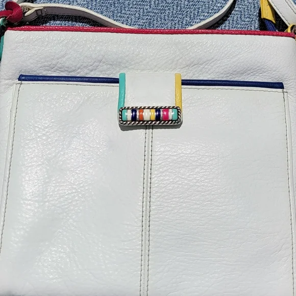 Brighton Cabana Leather Crossbody Bag With Hidden Wallet - Picture 7 of 13